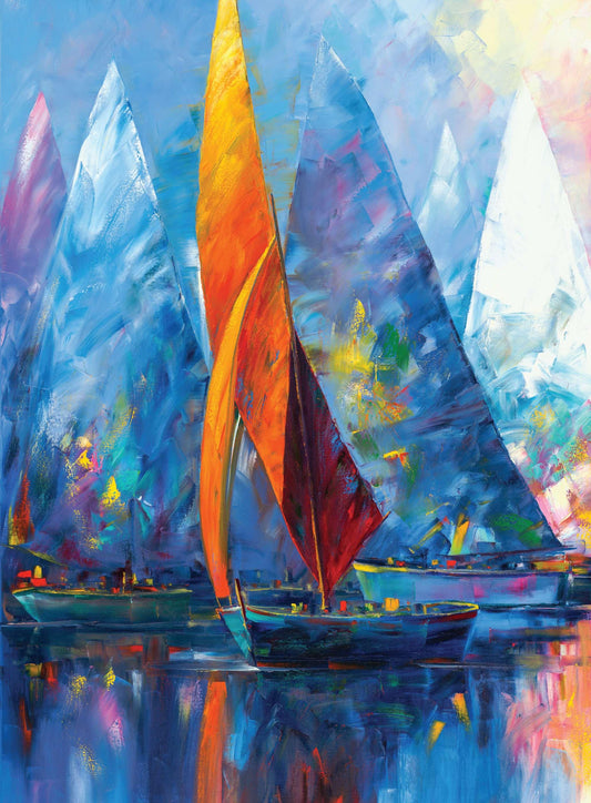 Large Journal Sail Boat