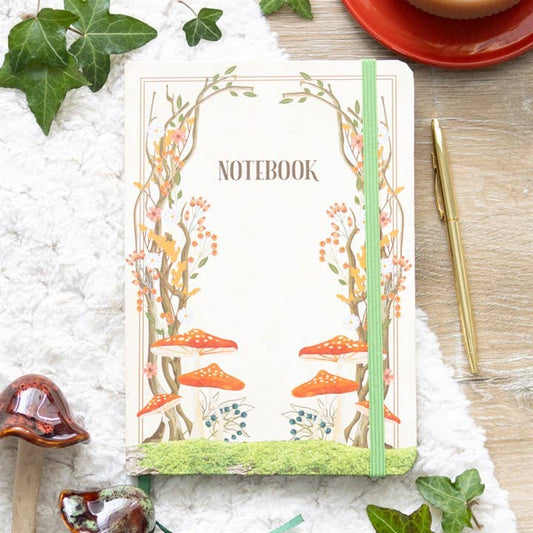 Something Different Wholesale Enchanted Forest Mushroom A5 Notebook