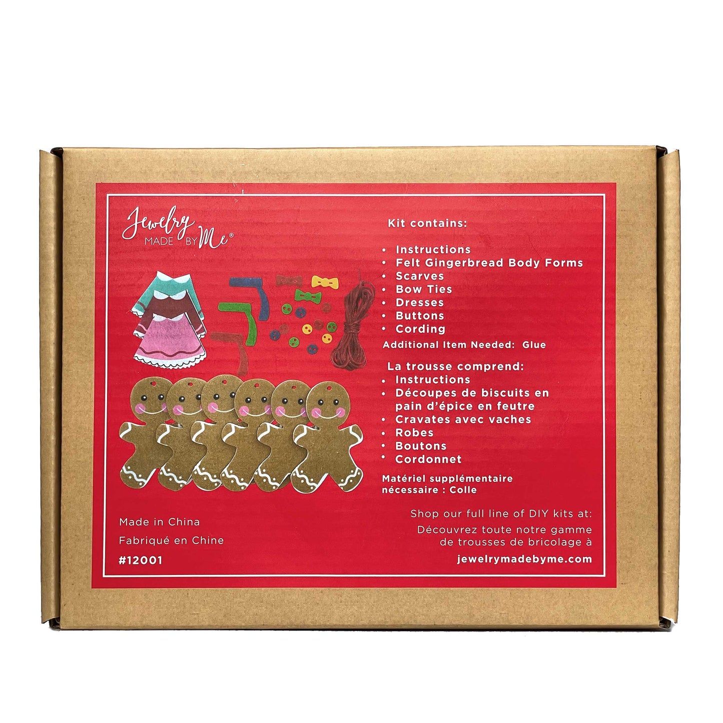 DIY Felt Gingerbread Kit