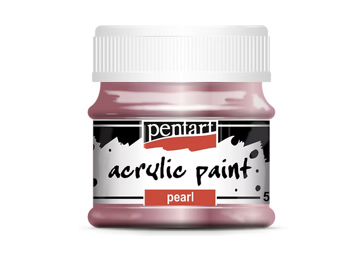 Pentart : Acrylic Paint Pearl - Colour Variety 50ml