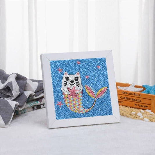 Crystal MerCat DIT Diamond Painting Kid's Kit