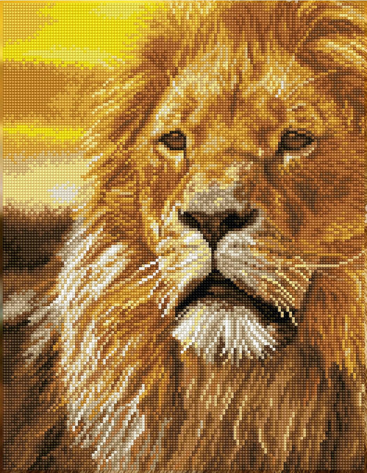 LORD OF THE SERENGETI DIAMOND DOTZ SQUARES