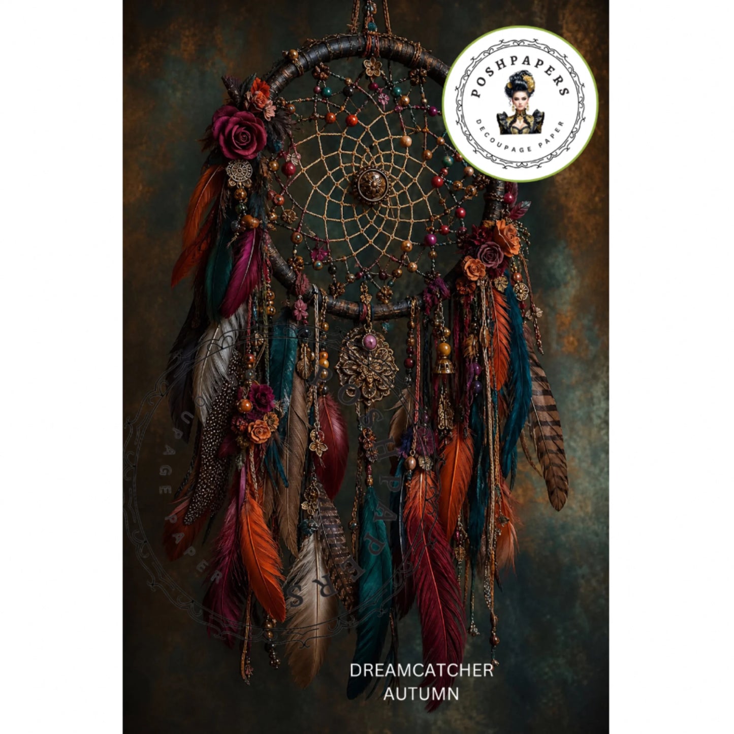Posh Papers - Dreamcatcher Autumn 53x73 cm