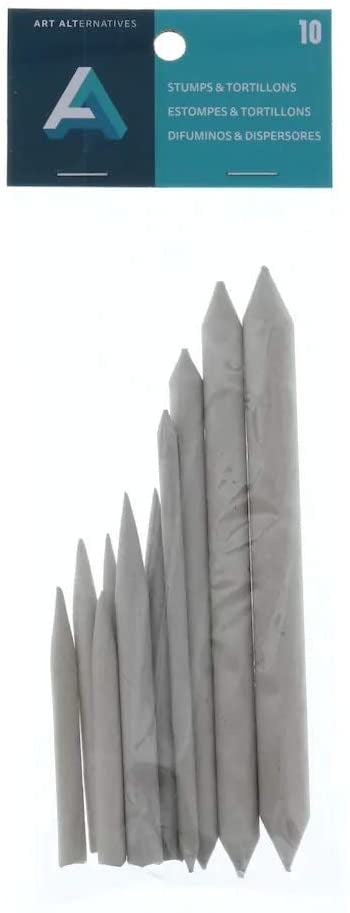 Art Alternatives - Blending Stumps & Tortillons Set 10pcs