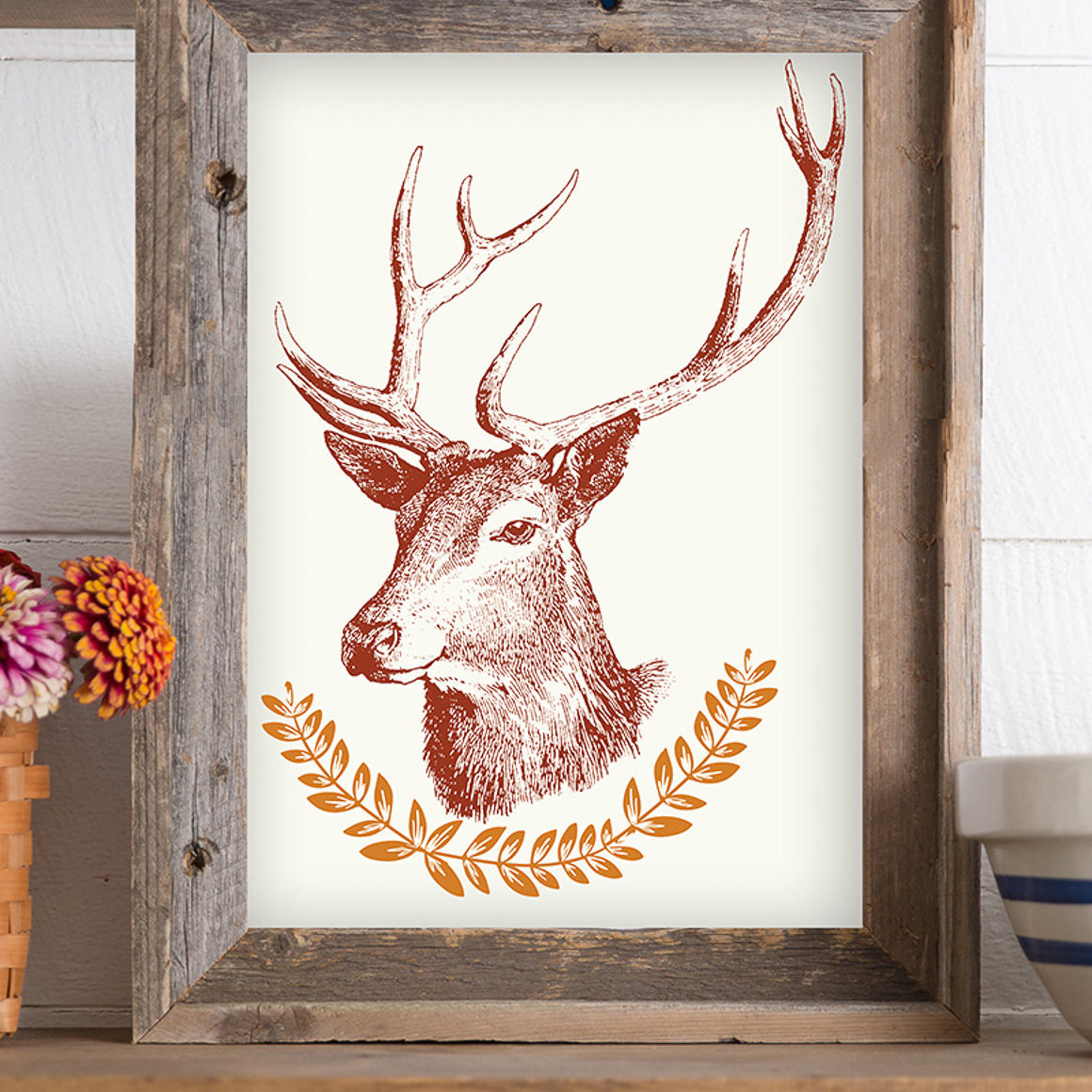 Makers Studio - Deer Head 9x12"