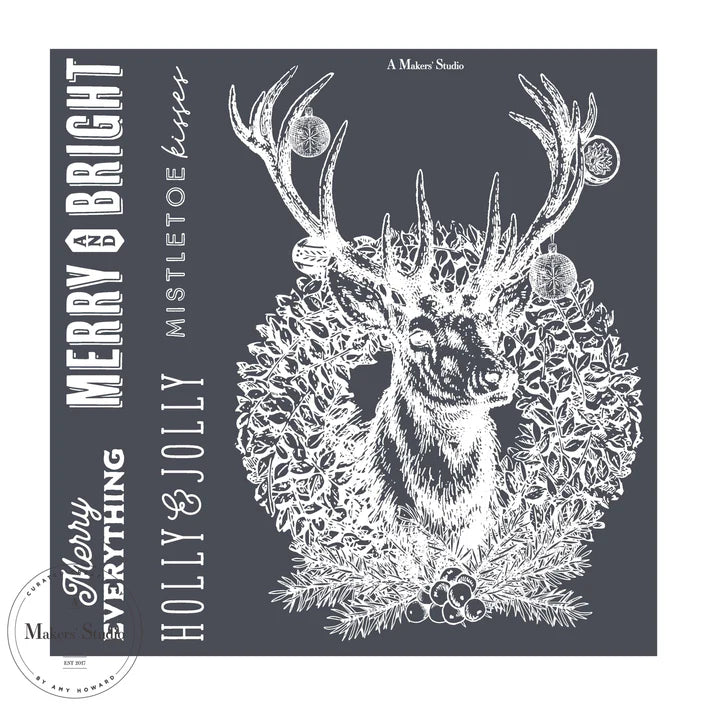 Makers Studio - Regal Deer 12x12"