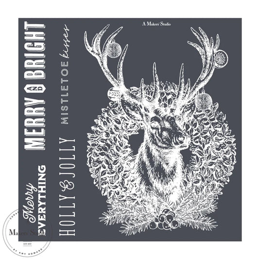 Makers Studio - Regal Deer 12x12"