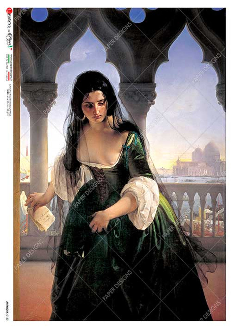 Paper Designs : Federico Andreotti An Interlude Rice Paper A3