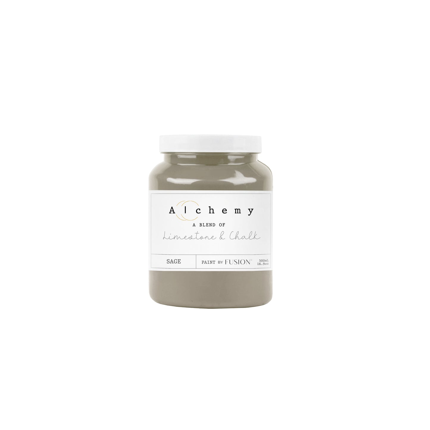 Fusion - Alchemy Paint : A Blend of Acrylic & Limestone & Chalk Paint, Colour Variety 500ml