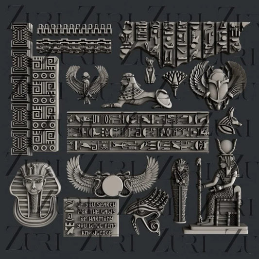 Zuri Ancient Egypt Silcone Mould
