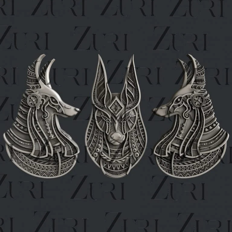 Zuri Designs Inc : Anubis Heads