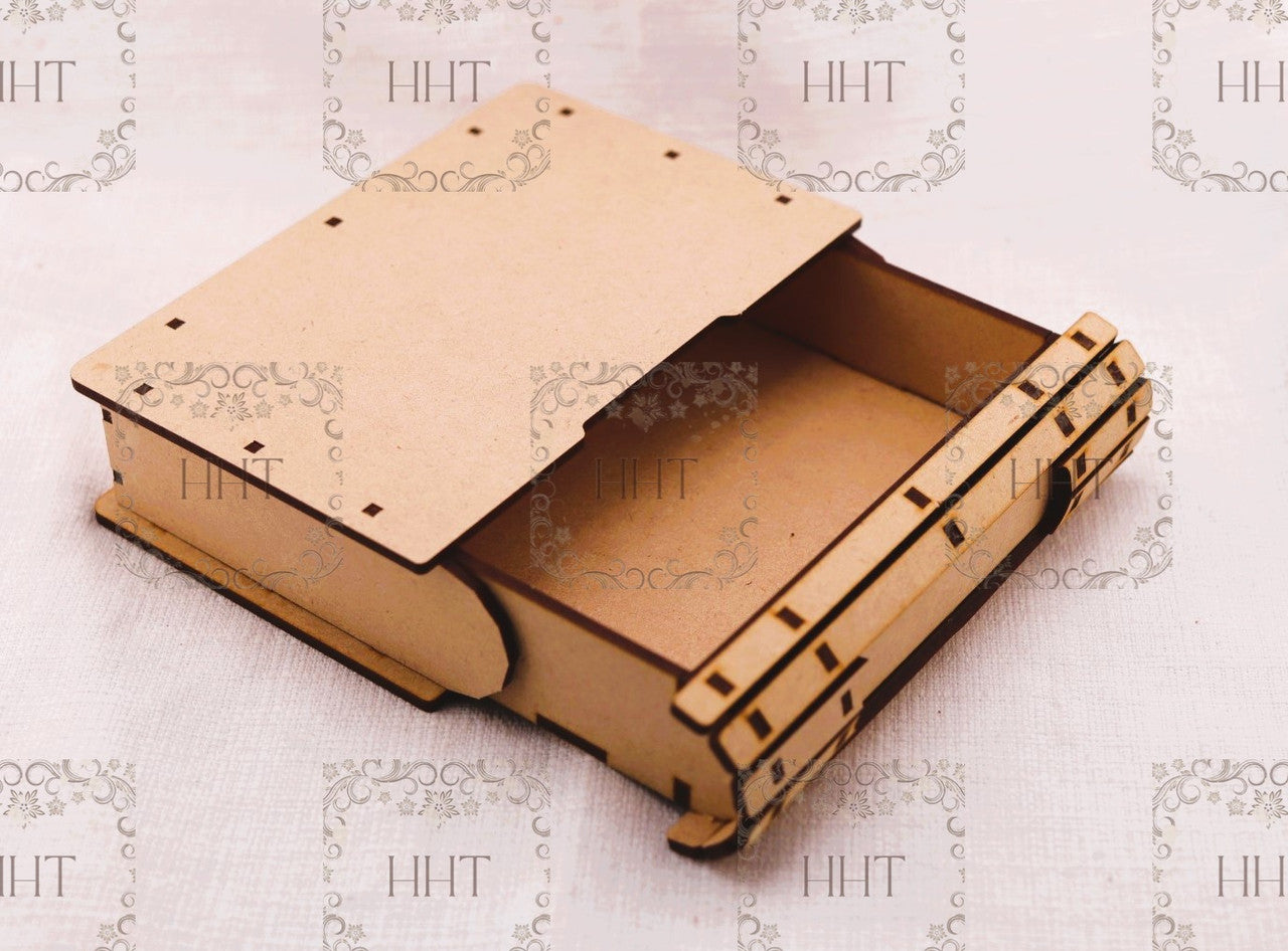 Snipart Bookworm Book with a Drawer Small