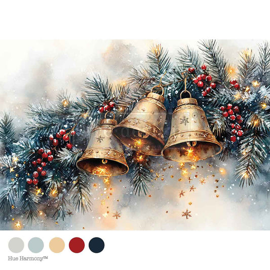 Re-Design With Prima® A4 Decoupage Fiber - Belle Of The Season 11.69x8.27"