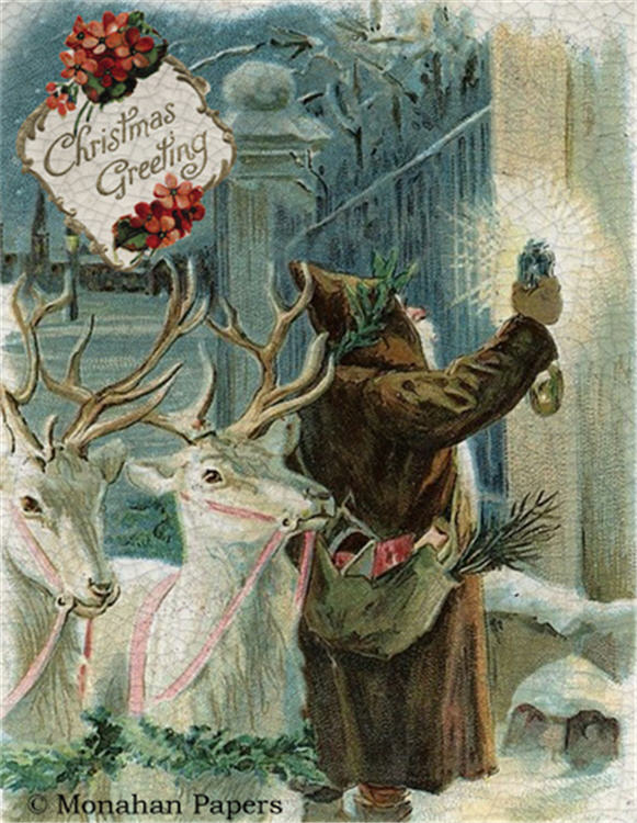 Monahan Papers - Assorted 11" x 17" 50 Piece Christmas Papers Collection
