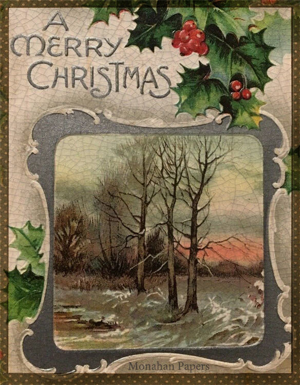 Monahan Papers - Assorted 11" x 17" 50 Piece Christmas Papers Collection