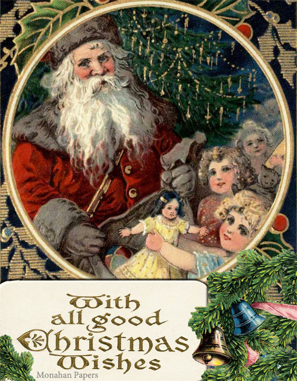 Monahan Papers - Assorted 11" x 17" 50 Piece Christmas Papers Collection