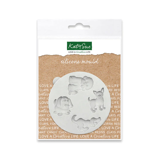Miniature Puppies Silicone Mould