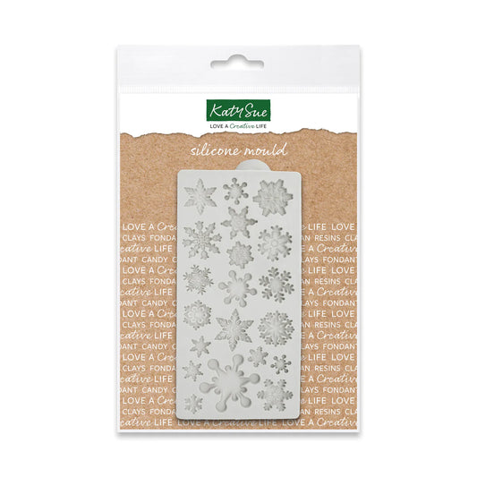 Mini Snowflakes Silicone Mould Katy Sue