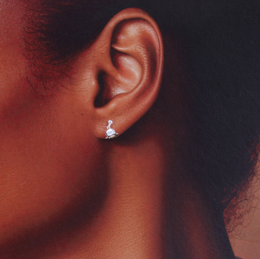 Lily of the Valley, May Birth Flower Earrings