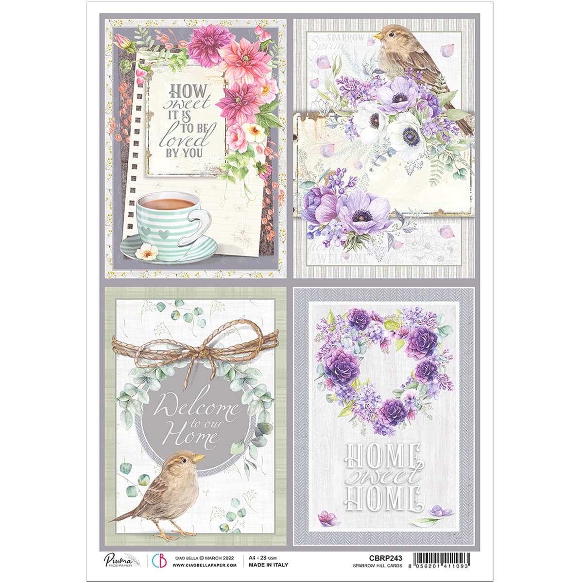 Ciao Bella Sparrow Hill Cards