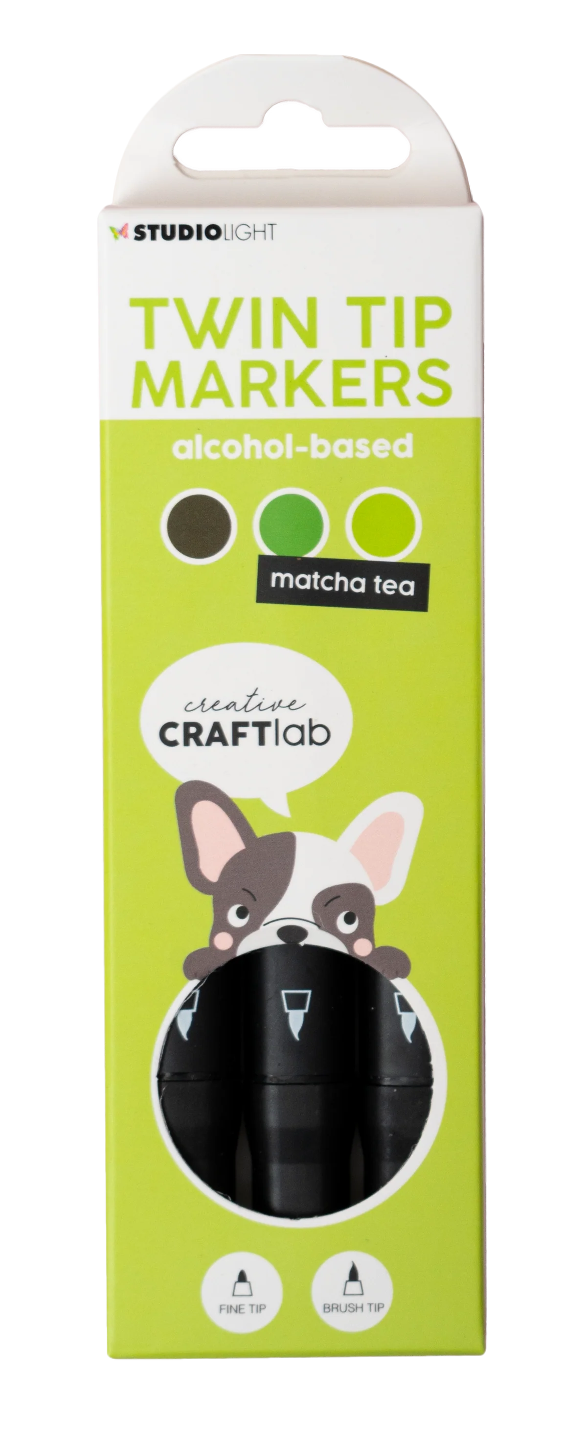 Studio Light Alcohol Marker: Matcha Tea Essentials