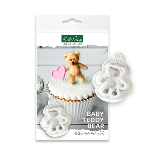 Baby Teddy Bear Mould Katy Sue Design