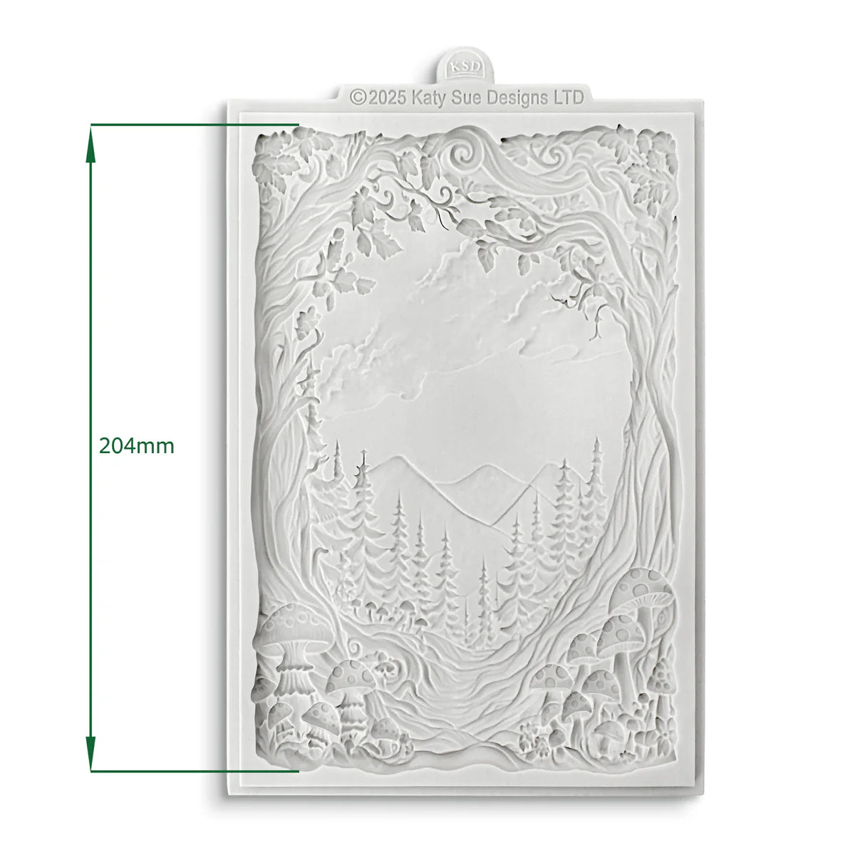 Cosmic Shimmer & Katy Sue - Enchanted Forest Scene Silicone Mould