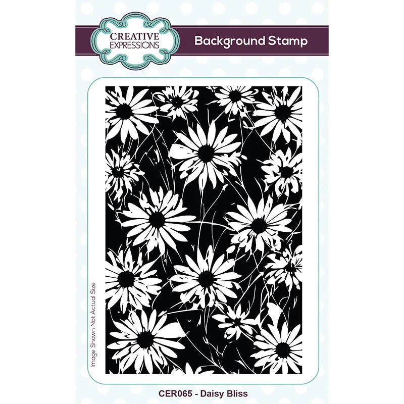 Creative Expressions Background Stamp Daisy Bills