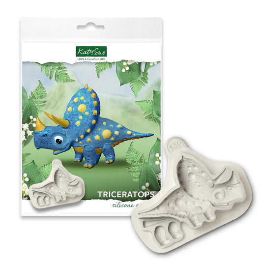Triceratops Mould Katy Sue Designs