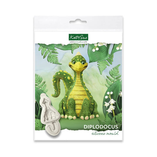 Diplodocus Silicone Mould Katy Sue Designs