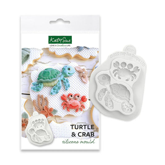 Katy Sue Mould Turtle and Crab