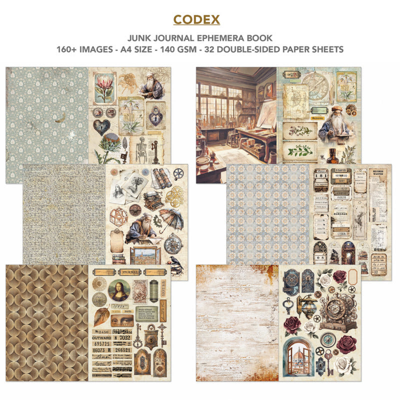 Ciao Bella Codex Junk Journal & Ephemera Book