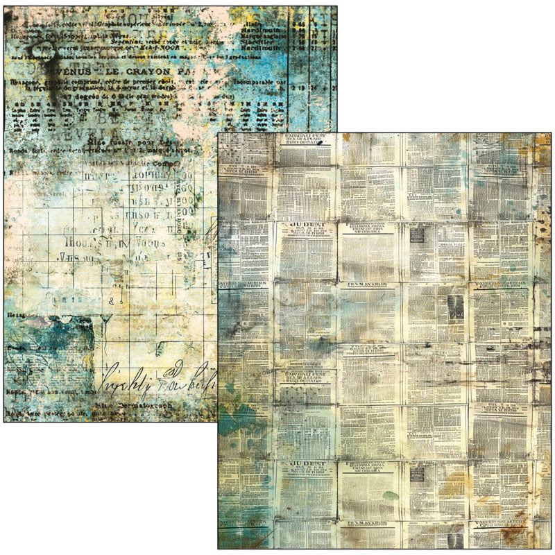 LuMania A4 Mixed Media Book, Time Capsule