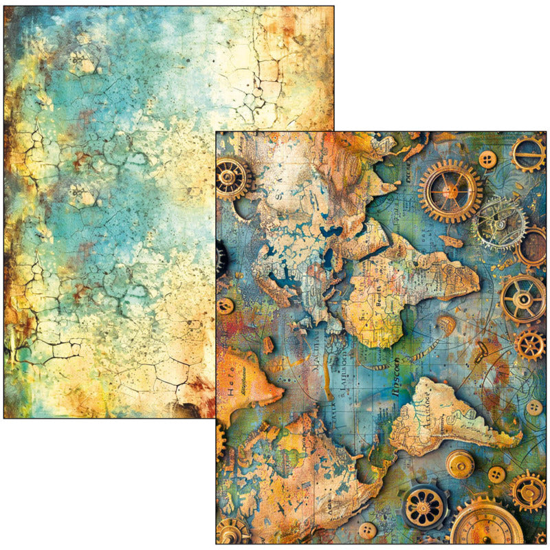 LuMania A4 Mixed Media Book, Past Time