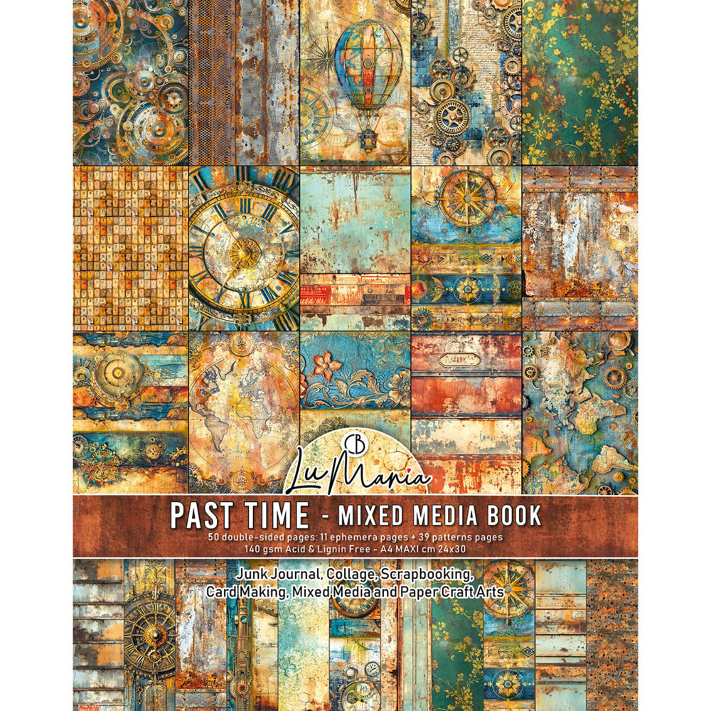 LuMania A4 Mixed Media Book, Past Time