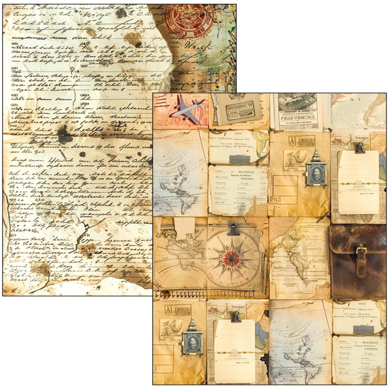 LuMania A4 Mixed Media Book, Journey Ahead