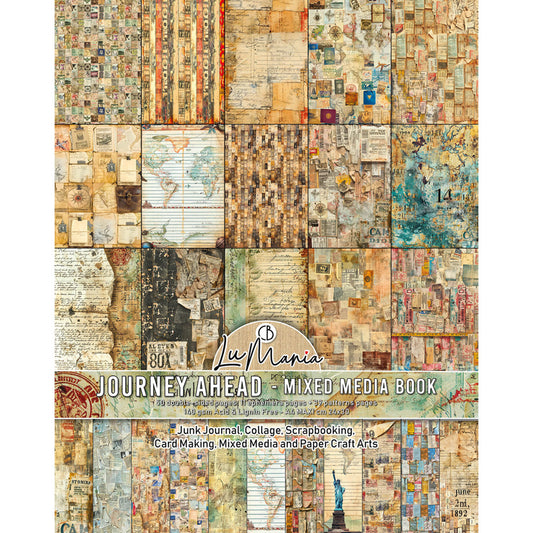 LuMania A4 Mixed Media Book, Journey Ahead