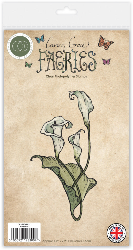 A6 Clear Stamp Arumlillies