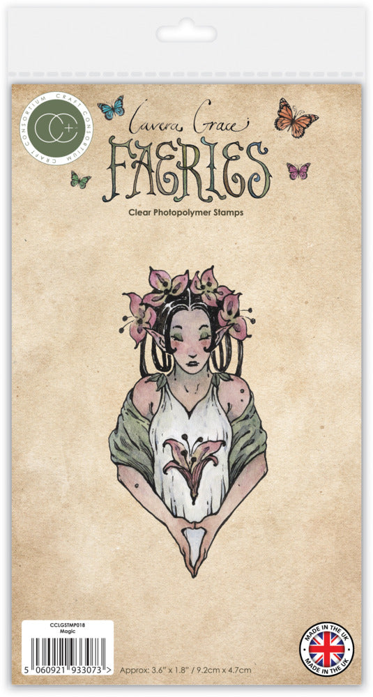 A6 Clear Stamp Faeries Magic