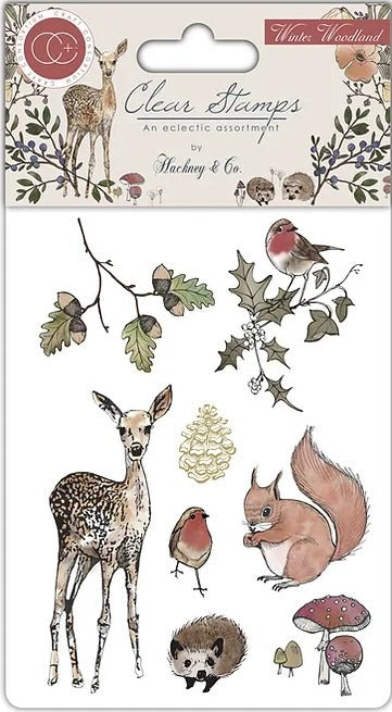 Craft Consortium Clear Stamp - Winter Woodland