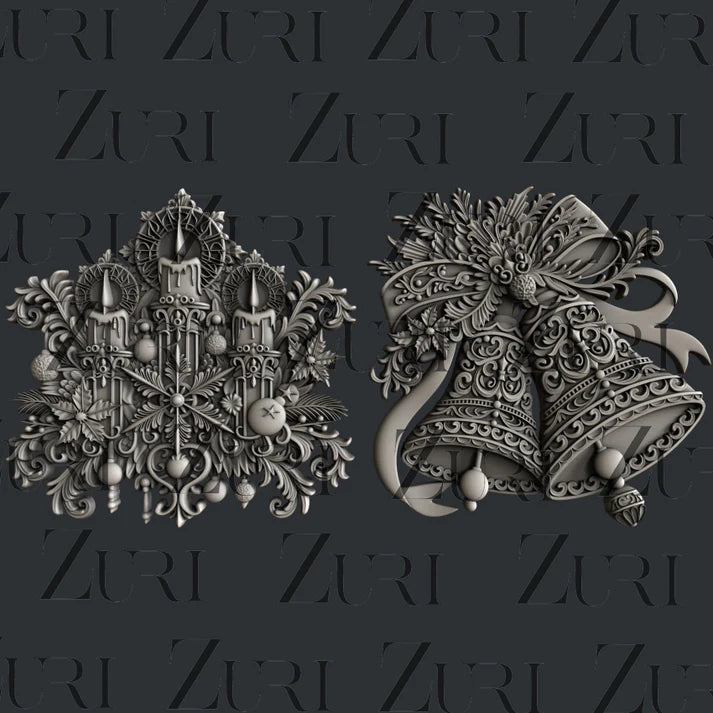 Zuri Mould - Christmas Decorations Set 1