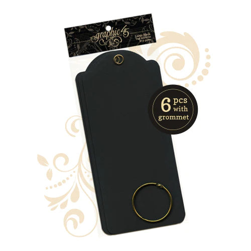 LARGE ALBUM TAGS BLACK