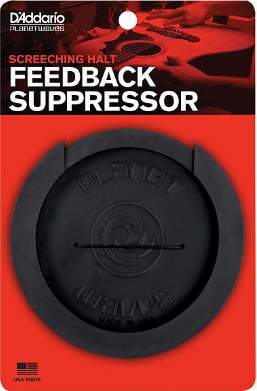 D'addario screeching halt feedback suppressor