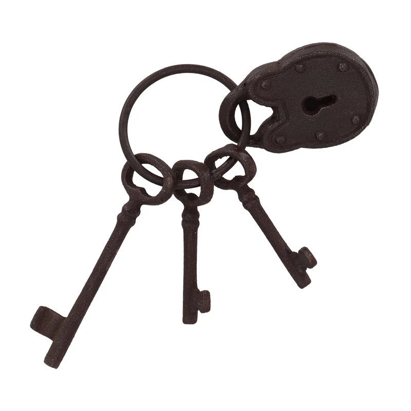 3 Key Ring With Lock