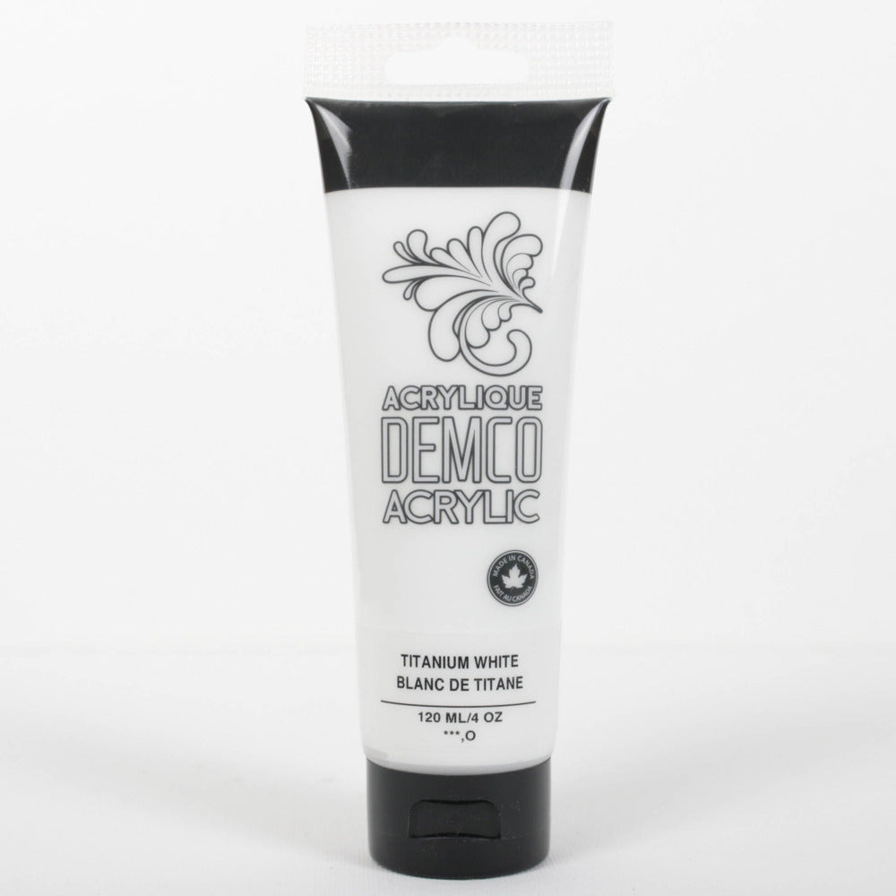 Demco - Acrylic Titanium White 120 ml