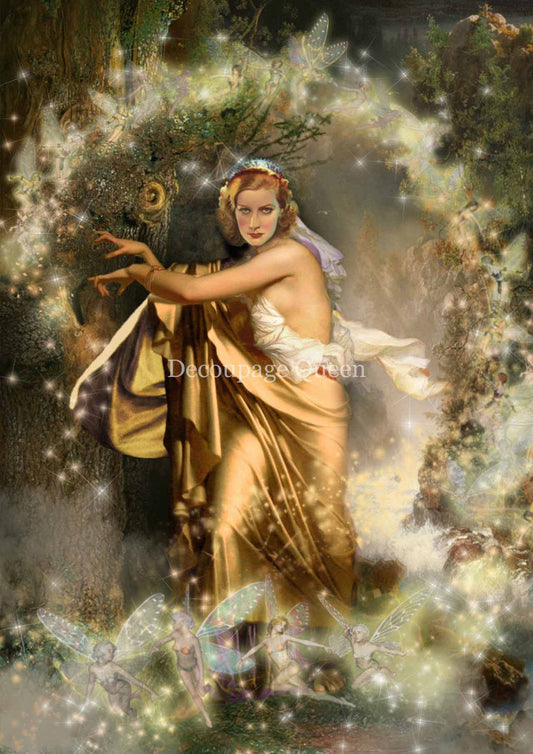 Morgan Le Fay A4 Rice Paper 5 Sheets