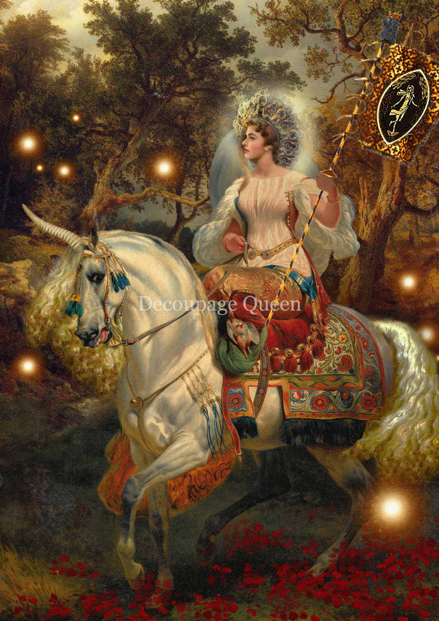 Decoupage Queen - Howard David Johnson - Ye Fairie Queen 5 sheets