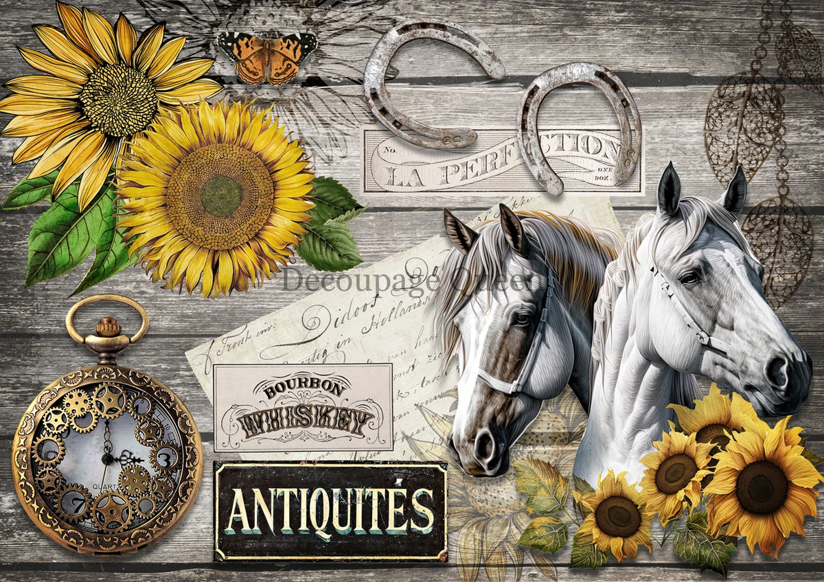 Decoupage Queen - Perfect Friends A4 Rice Paper
