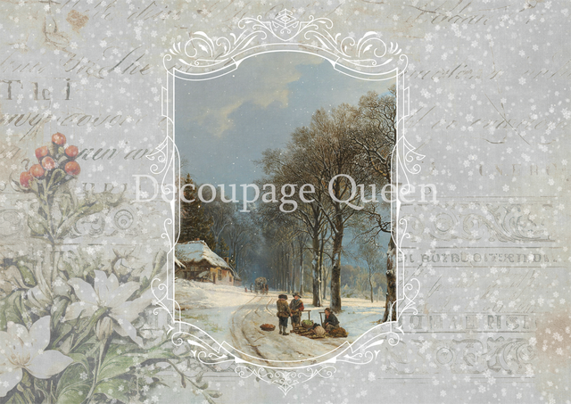 Decoupage Queen Danity and the Queen Long Road HOme