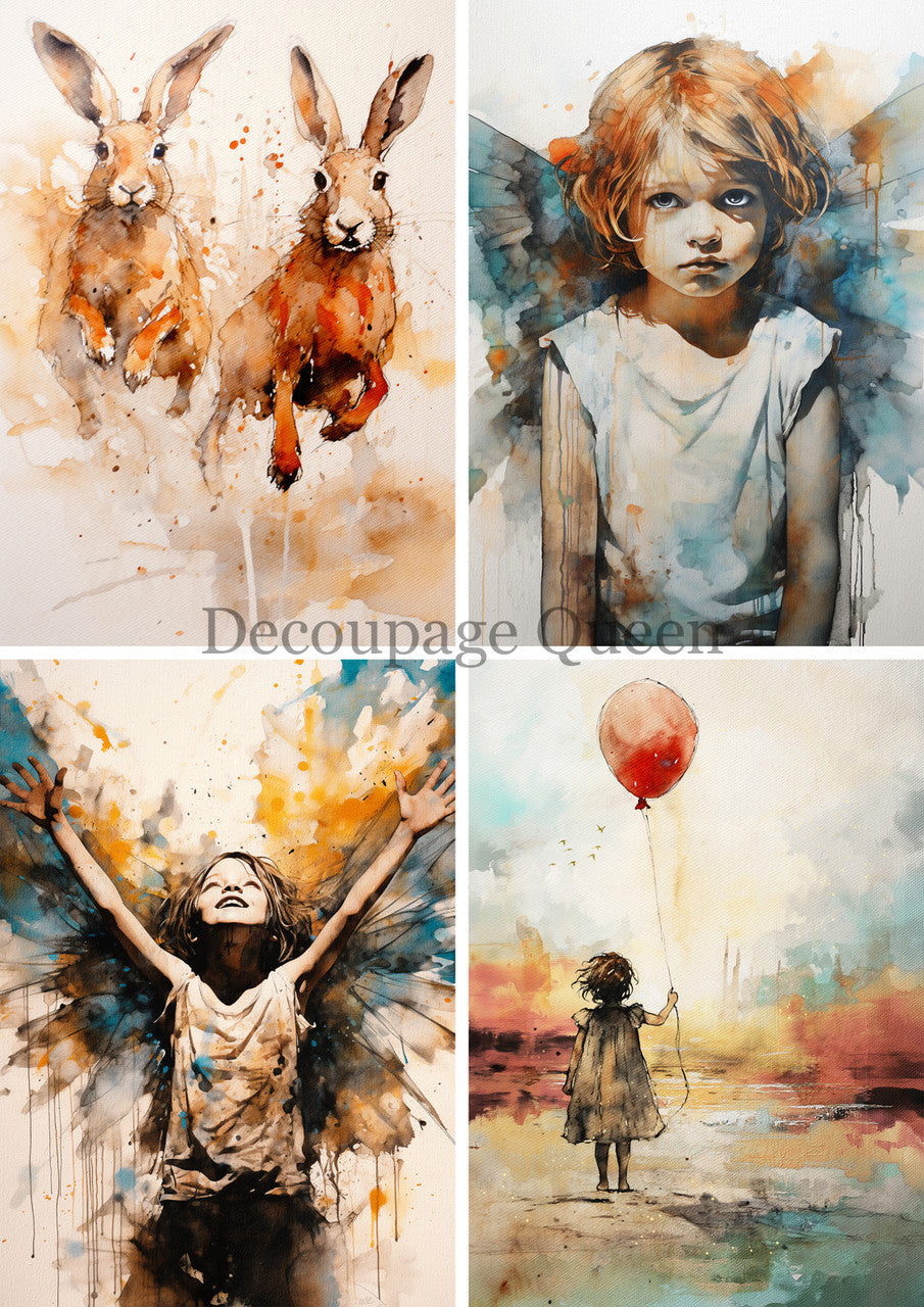Decoupage Queen - Summer 2025 Andy Skinner - Abundance Four Pack A4 & A3